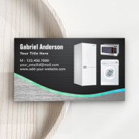 Black Carbon Fibre Steel Home Appliances Repair
