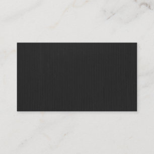 Black Cardboard Textured Background Business Card