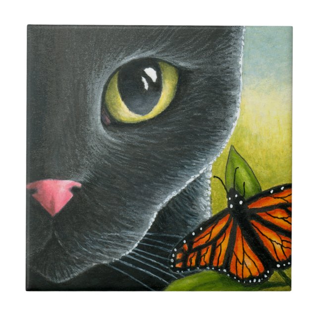 Black Cat 555 Tile (Front)
