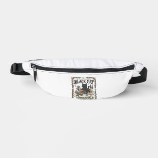 Black Cat Apothecary Cat Witchy Mystic Apothecary  Fanny Pack