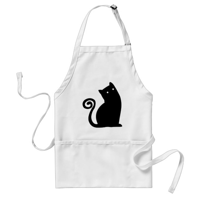 Black Cat apron (Front)