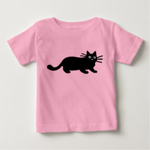 Black Cat Baby T-Shirt
