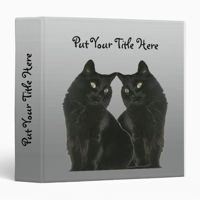 Black Cat Binder (Front/Spine)