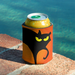 Black Cat  Can Cooler