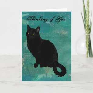 Black Cat Card