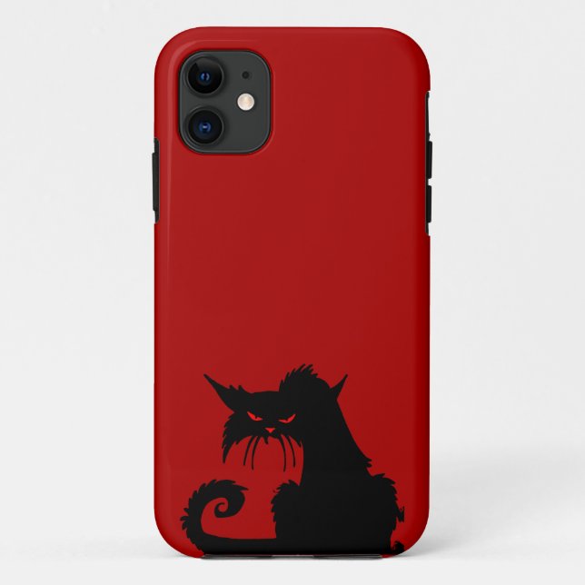 Black Cat Case-Mate iPhone Case (Back)