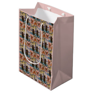 Black Cat Christmas Gift Bag
