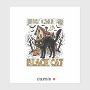 Black Cat Costume Haunted House Funny Halloween Sh