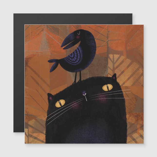 Black Cat & Crow (Front/Back)