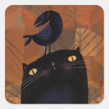 Black Cat & Crow
