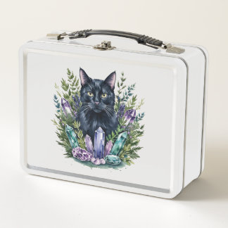 Black Cat Crystal Magic Lunchbox