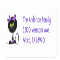 Black Cat Custom Address Label