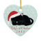 Black Cat Custom Christmas Ornaments