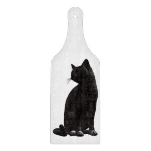 Black Cat Cutting Board