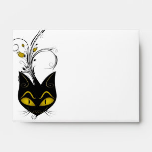Black Cat Envelope A6