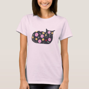 Black Cat Flowers Plants Cats Can Eat Shirts