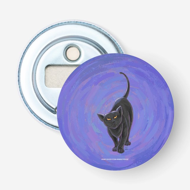 Black Cat Gifts & Accessories Bottle Opener (Front)
