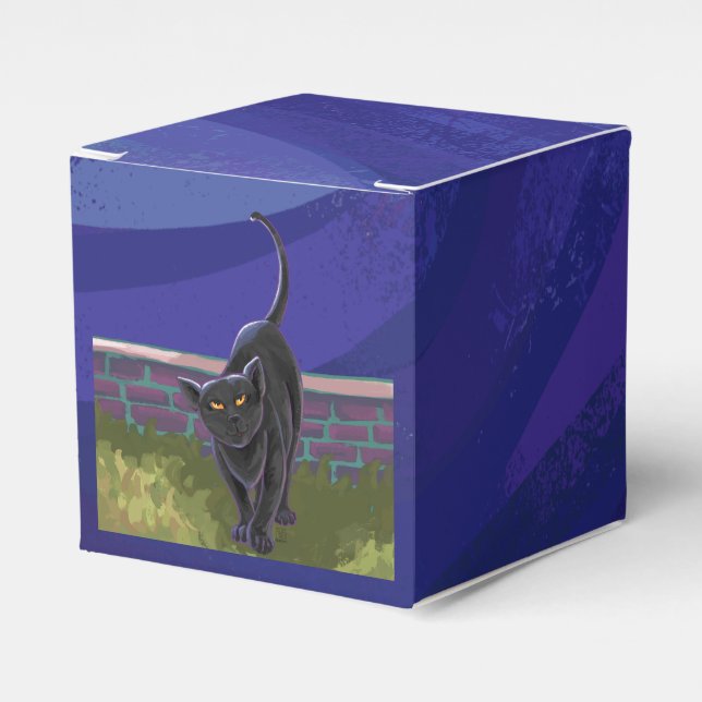 Black Cat Gifts & Accessories Favor Box (Front Side)