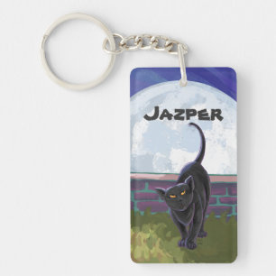 Black Cat Gifts & Accessories Keychain