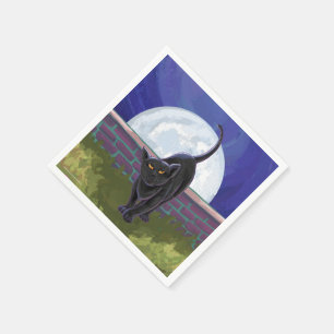 Black Cat Gifts & Accessories Napkin