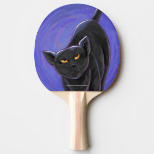 Black Cat Gifts & Accessories Ping Pong Paddle