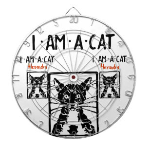 Black Cat Gifts Dartboard