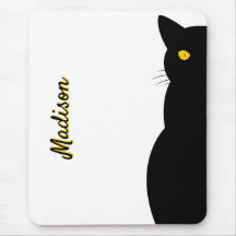 BLACK CAT Golden Eyes Customizable