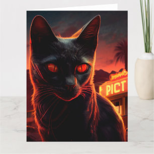 Black Cat greeting cards