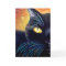 black cat, halloween, card, My Kahlyopee