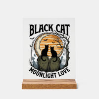 Black Cat Halloween Shirt Vintage Moon Graveyard A