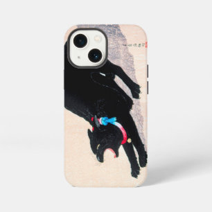 Black Cat Hissing Fine Art by Hiroaki Takahashi iPhone 13 Mini Case