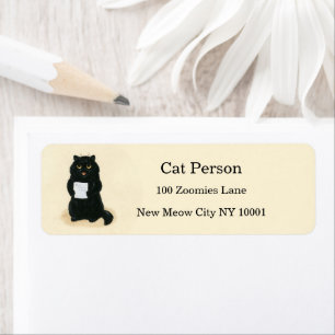 Black Cat Home Sweet Home Secourt Vintage Shelter