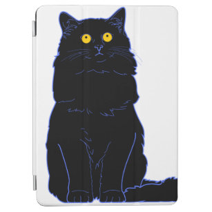 Black Cat iPad Case & Skin