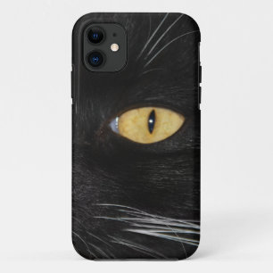 Black cat iPhone 5 cover