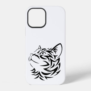 black cat iPhone 12 case
