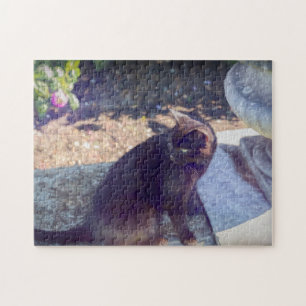 Black Cat Jigsaw Puzzle