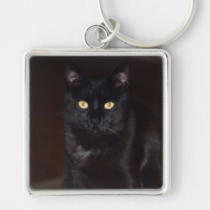 Black Cat Keychain