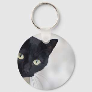 Black Cat Keychain