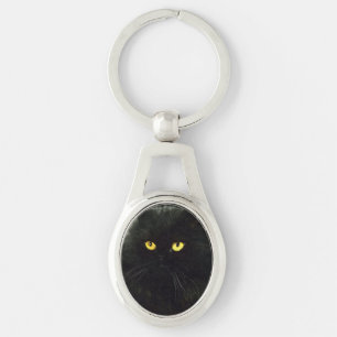 Black Cat Keychain