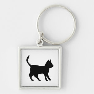 Black Cat Keychain