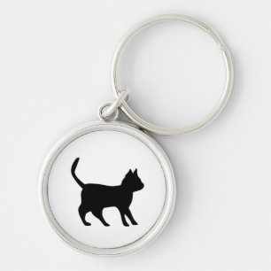 Black Cat Keychain