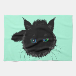 Black Cat - Kitchen Towel