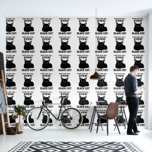 Black Cat Kitty Pet Animal Black Cat Wallpaper