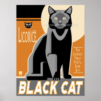 Black Cat Licorice poster
