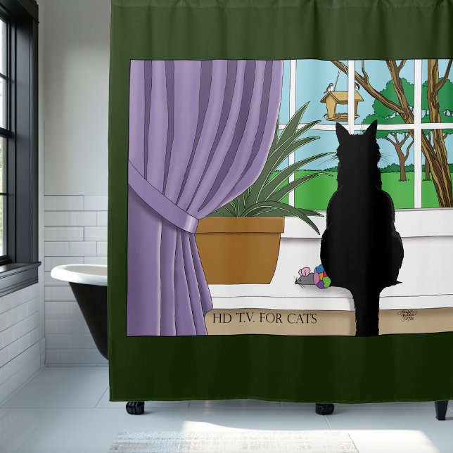 Black Cat Looking Out Window (Creator Uploaded)