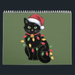 Black Cat Lover Christmas Kitten Gift Cat Mom Xmas Calendar<br><div class="desc">Black Cat Lover Christmas Kitten Gift Cat Mom Xmas</div>