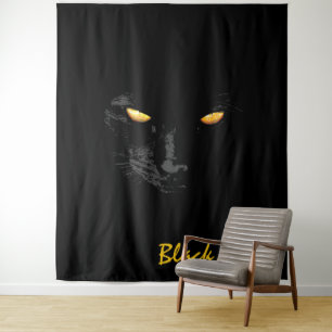Black Cat Magic customizable Tapestry