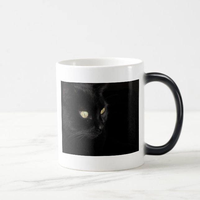 Black Cat Magic Mug (Right)