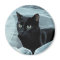 Black Cat Magnet