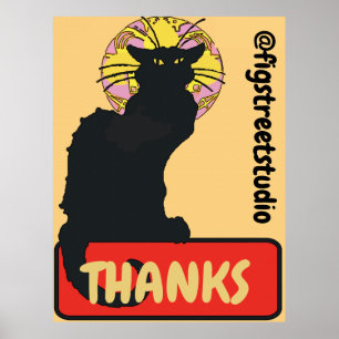Black Cat, Merci 2022 modifier le texte Poster